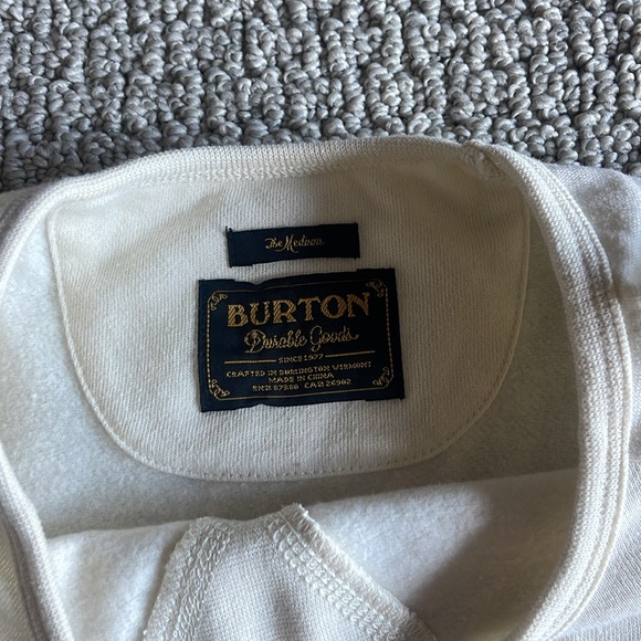 Like new Burton  sweatshirt. - Picture 3 of 3